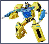 Bumblebee (Officer) from Transformers - Bumblebee Cyberverse Adventures - Battle Call manufactured by Hasbro [Loose]