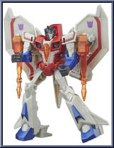 Starscream from Transformers - Bumblebee Cyberverse Adventures - Warrior Class manufactured by Hasbro [Loose]