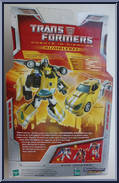 Bumblebee from Transformers - Classics - Deluxe manufactured by Hasbro [Back]