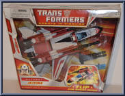 Jetfire from Transformers - Classics - Voyager Class manufactured by Hasbro [Front]