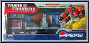 Pepsi Optimus Prime (Hasbro Toyshop) Action Figure