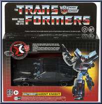 Agent Knight from Transformers - Collaborative - Knight Rider manufactured by Hasbro [Front]