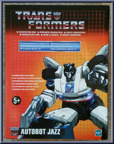 Jazz (Autobot) from Transformers - Commemorative - Series  3 manufactured by Hasbro [Front]
