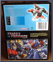 Red Alert from Transformers - Commemorative - Series  4 manufactured by Hasbro [Back]