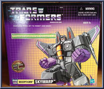 Skywarp (Decepticon) from Transformers - Commemorative - Series  4 manufactured by Hasbro [Front]