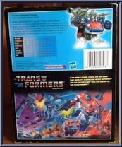 Smokescreen from Transformers - Commemorative - Series  6 manufactured by Hasbro [Back]