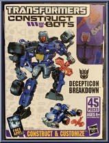 Breakdown from Transformers - Construct-Bots - Scout manufactured by Hasbro [Front]