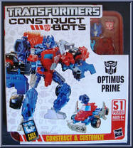 Optimus Prime from Transformers - Construct-Bots - Elite manufactured by Hasbro [Front]