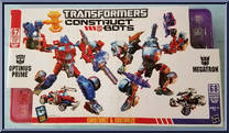 Optimus Prime / Megatron from Transformers - Construct-Bots - Ultimate manufactured by Hasbro [Front]