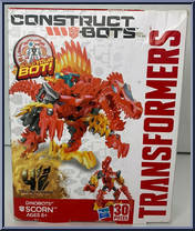 Scorn from Transformers - Construct-Bots - Scout manufactured by Hasbro [Front]