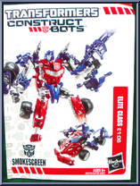 Smokescreen from Transformers - Construct-Bots - Elite manufactured by Hasbro [Front]