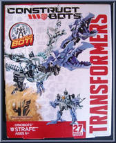 Strafe from Transformers - Construct-Bots - Scout manufactured by Hasbro [Front]