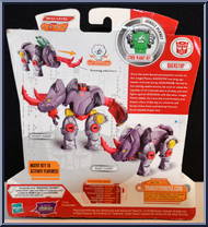 Backstop from Transformers - Cybertron - Scout Class manufactured by Hasbro [Back]