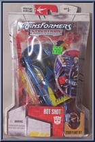 Hot Shot from Transformers - Cybertron - Deluxe Class manufactured by Hasbro [Front]