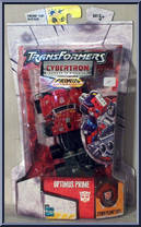Optimus Prime (Primus Unleashed) from Transformers - Cybertron - Deluxe Class manufactured by Hasbro [Front]