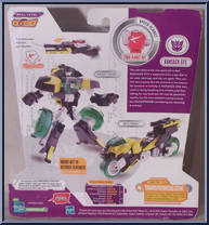 Ransack GTS from Transformers - Cybertron - Scout Class manufactured by Hasbro [Back]