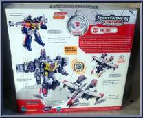 Wing Saber from Transformers - Cybertron - Ultra Class manufactured by Hasbro [Back]