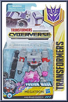 Megatron from Transformers - Cyberverse - Warrior Class manufactured by Hasbro [Front]