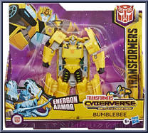 Bumblebee from Transformers - Cyberverse - Battle for Cybertron - Ultra Class manufactured by Hasbro [Front]