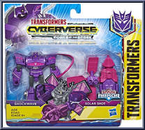 Shockwave / Solar Shot from Transformers - Cyberverse - Power of the Spark - Battle Class manufactured by Hasbro [Front]