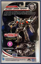 Armor Topspin from Transformers - Dark of the Moon - Mechtech Deluxe manufactured by Hasbro [Back]