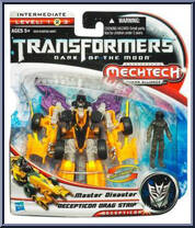 Dragstrip from Transformers - Dark of the Moon - Mechtech Human Alliance manufactured by Hasbro [Front]