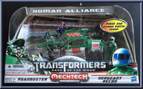 Roadbuster / Sergeant Recon from Transformers - Dark of the Moon - Mechtech Human Alliance manufactured by Hasbro [Front]