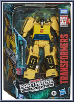 Sunstreaker from Transformers - Earthrise War for Cybertron - Deluxe Class manufactured by Takara [Front]