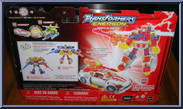 Energon Hot Shot from Transformers - Energon - Powerlinx Battles - Deluxe Class manufactured by Hasbro [Back]