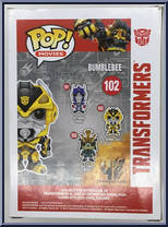 Bumblebee (Age of Extinction) from Transformers - Pop! Vinyl Figures manufactured by Funko [Back]