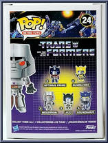 Megatron from Transformers - Pop! Vinyl Figures manufactured by Funko [Back]
