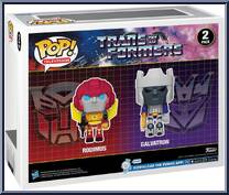 Rodimus / Galvatron from Transformers - Pop! Sets manufactured by Funko [Back]
