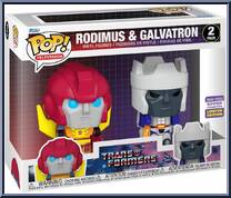 Rodimus / Galvatron from Transformers - Pop! Sets manufactured by Funko [Front]