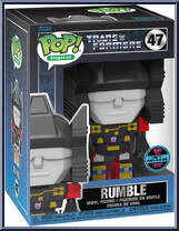 Rumble (NFT Release) from Transformers - Pop! Digital manufactured by Funko [Front]