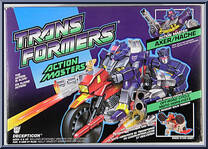 Axer from Transformers - Generation 1 - Series 7 manufactured by Hasbro [Front]