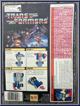 Beachcomber from Transformers - Generation 1 - Series 2 manufactured by Hasbro [Back]