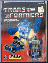 Beachcomber from Transformers - Generation 1 - Series 2 manufactured by Hasbro [Front]