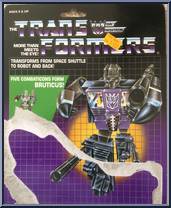 Blast Off from Transformers - Generation 1 - Series 3 manufactured by Hasbro [Back]