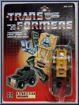 Brawn from Transformers - Generation 1 - Series 1 manufactured by Hasbro [Front]