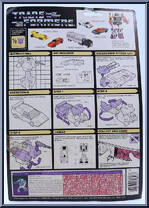 Breakdown from Transformers - Generation 1 - Series 3 manufactured by Hasbro [Back]