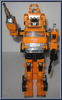 Grapple from Transformers - Generation 1 - Series 2 manufactured by Hasbro [Loose]