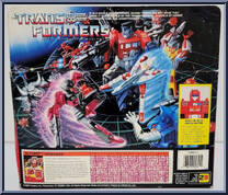 Hosehead (Headmaster) from Transformers - Generation 1 - Series 5 manufactured by Hasbro [Back]