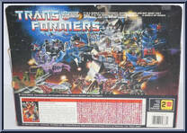 Hot Rod (Targetmaster) from Transformers - Generation 1 - Series 4 manufactured by Hasbro [Back]