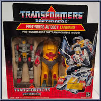 Landmine (Pretenders) from Transformers - Generation 1 - Series 5 manufactured by Hasbro [Front]