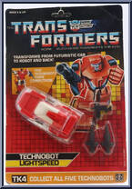 Lightspeed from Transformers - Generation 1 - Series 4 manufactured by Hasbro [Front]