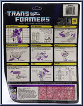 Needlenose (Targetmaster) from Transformers - Generation 1 - Series 5 manufactured by Hasbro [Back]