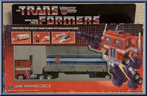 Optimus Prime from Transformers - Generation 1 - Series 1 manufactured by Hasbro [Front]