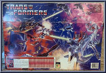 Optimus Prime from Transformers - Generation 1 - Series 1 manufactured by Hasbro [Back]