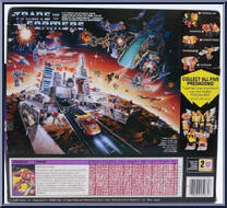 Rampage from Transformers - Generation 1 - Series 3 manufactured by Hasbro [Back]