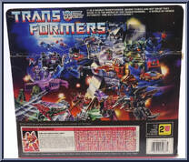 Repugnus from Transformers - Generation 1 - Series 4 manufactured by Hasbro [Back]
